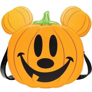 Loungefly Disney Mickey Jack O’ Lantern Crossbody Purse